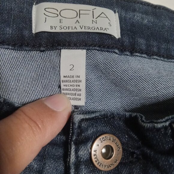 Sofia Jeans by Sofia Vergara Women's Melisa Flare Jeans Size 2 DSVB806 - Picture 6 of 8